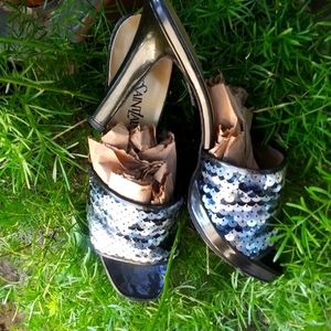 Yves St Laurent Slip On Heel